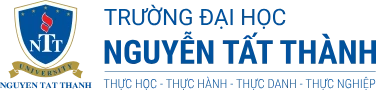 Nguyen Tat Thanh University 로고